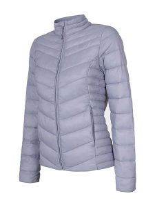 4F Kurtka pikowana w kolorze fioletowym rozmiar: XL. Różowe kurtki 4f, xl, bez wzorów, bez kaptura. Za 233,95 zł.