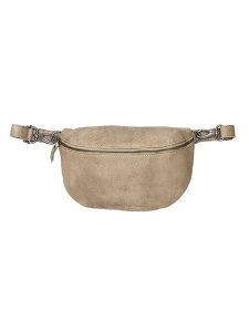 HIDE & STITCHES Skórzana saszetka w kolorze beżowym - 27 x 18,5 x 8,5 cm rozmiar: onesize. Brązowe nerki i saszetki HIDE & STITCHES, bez wzorów, z materiału. Za 130,99 zł.