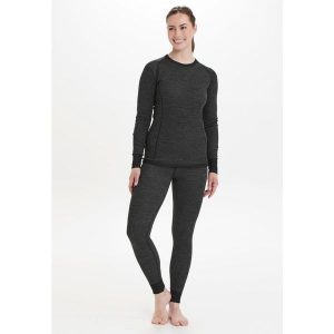 Legginsy termoaktywne damskie Whistler Camea Merino. Szare legginsy WHISTLER, bez wzorów. Za 219,99 zł.
