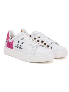 Goby Sneakersy w kolorze białym ze wzorem rozmiar: 36. Białe trampki Goby, bez wzorów, bez zapięcia. Za 260,99 zł.