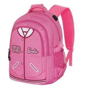 Plecak szkolny BARBIE Różowy. Czerwone plecaki Barbie. Za 259,75 zł.