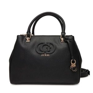 Torebka Guess. Czarne torebki klasyczne Guess, z aplikacjami, bez dodatków. Za 549,99 zł.