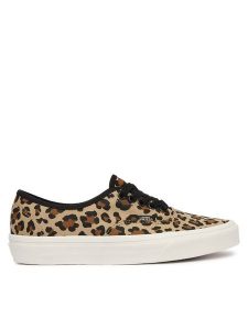 Vans Tenisówki Authentic VN000D7YLPR1 Brązowy. Brązowe trampki Vans, bez wzorów, z materiału, bez zapięcia. Za 339,99 zł.