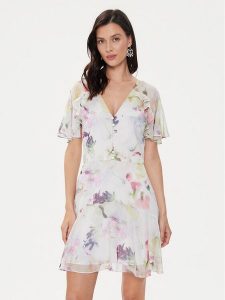 Ted Baker Sukienka letnia Sangro 274728 Kolorowy Regular Fit. Kombinezony Ted Baker, na lato, bez wzorów, z syntetyku, bez kołnierzyka, bez ramiączek. Za 659,99 zł.