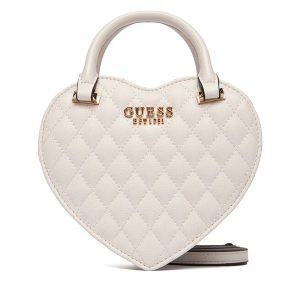 Torebka Guess. Białe torebki klasyczne Guess, z aplikacjami, bez dodatków. Za 589,99 zł.