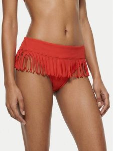 Banana Moon Dół od bikini Nila Fringes LSE62 Pomarańczowy. Brązowe bikini Banana Moon, bez wzorów, z syntetyku. Za 189,99 zł.