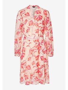 More & More Sukienka w kolorze jasnoróżowo-pomarańczowym rozmiar: 40. Pomarańczowe sukienki More & More, bez wzorów, bez kołnierzyka, bez ramiączek, midi. Za 161,34 zł.