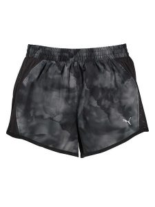 Puma Szorty "Favorite AOP Velocity 3" w kolorze czarno-szarym rozmiar: L. Czarne szorty Puma, bez wzorów. Za 70,24 zł.