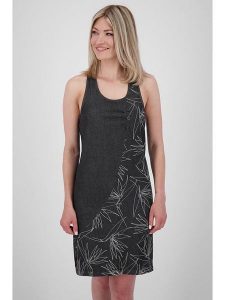 Alife and kickin Sukienka "Came" w kolorze czarnym rozmiar: L. Czarne sukienki Alife and Kickin, l, bez wzorów, sportowe, bez kołnierzyka, bez ramiączek, mini, sportowe. Za 82,99 zł.
