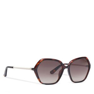 Okulary przeciwsłoneczne Guess. Brązowe okulary przeciwsłoneczne Guess. Za 339,99 zł.