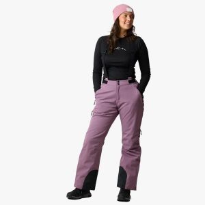 Spodnie narciarskie Kobieta Swedemount Cervinia Ski Pants II wodoodporne. Fioletowe spodnie sportowe SWEDEMOUNT, bez wzorów, narciarskie. Za 447,00 zł.