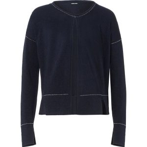 Kardigan w kolorze granatowym. Niebieskie swetry oversize marki More & More. W wyprzedaży za 121,95 zł.