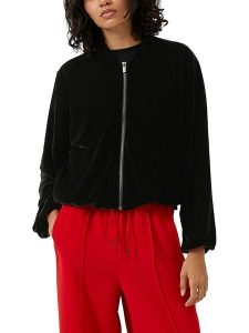 S.Oliver Kurtka przejściowa w kolorze czarnym rozmiar: 42. Czarne kurtki s.Oliver, s, bez wzorów, bez kaptura. Za 130,99 zł.