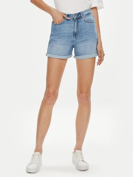 ONLY Szorty jeansowe Josephine 15321381 Niebieski Regular Fit. Niebieskie szorty ONLY, bez wzorów, z bawełny. Za 118,99 zł.