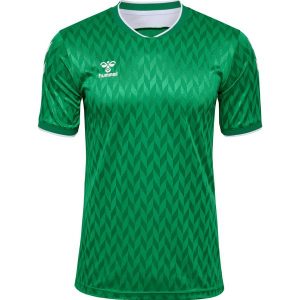 Koszulka Hummel Legend. Zielone bluzki Hummel, bez wzorów, sportowe, bez kołnierzyka, bez ramiączek. Za 203,50 zł.