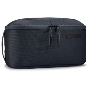 Kosmetyczka turystyczna Thule Subterra 2 Toiletry Bag. Czarne kosmetyczki Thule, bez wzorów. Za 186,99 zł.