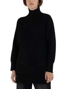 Replay Golf w kolorze czarnym rozmiar: L. Czarne golfy Replay, l, bez wzorów, z wełny, bez ramiączek. Za 257,31 zł.