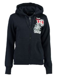 Canadian Peak Bluza "Fara" w kolorze granatowym rozmiar: XL. Niebieskie bluzy Canadian Peak, xl, bez wzorów, bez kaptura. Za 100,99 zł.