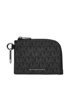 MICHAEL Michael Kors Bilonówka 39T6LHDU2B Czarny. Czarne portfele MICHAEL Michael Kors, bez wzorów, ze skóry. Za 409,99 zł.