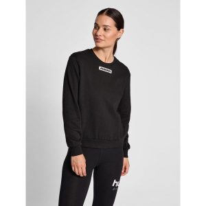 Bluza damska Hummel TE Element. Czerwone bluzy Hummel, s, bez wzorów, bez kaptura. Za 184,00 zł.