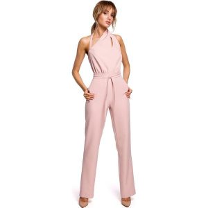 Made of emotion Kombinezon w kolorze jasnoróżowym rozmiar: XL. Różowe kombinezony Made Of Emotion, xl, bez wzorów, bez kołnierzyka, bez ramiączek. Za 167,99 zł.