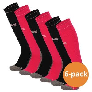 Skarpety kompresyjne do biegania Xtreme, 6 par, Multi Różowy. Czerwone skarpetki XTREME SOCKSWEAR, bez wzorów. Za 225,99 zł.