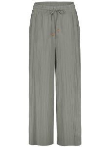 Sublevel Spodnie w kolorze szarym rozmiar: M. Szare spodnie z wysokim stanem Sublevel, bez wzorów, z materiału, z podwyższonym stanem. Za 69,99 zł.