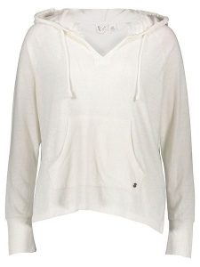 Roxy Bluza w kolorze białym rozmiar: XL. Białe bluzy Roxy, xl, bez wzorów, z kapturem. Za 145,26 zł.