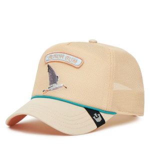 Czapka z daszkiem Goorin Bros. Brązowe czapki Goorin Bros, bez wzorów. Za 129,99 zł.