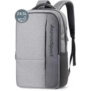 Plecak Aspensport 24,5 L Jasnoszary. Szare plecaki AMSPORT. Za 106,19 zł.