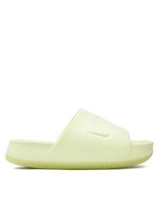 Nike Klapki Calm Slide DX4816 702 Zielony. Zielone klapki Nike, bez wzorów, z tworzywa sztucznego, bez obcasa. Za 189,99 zł.