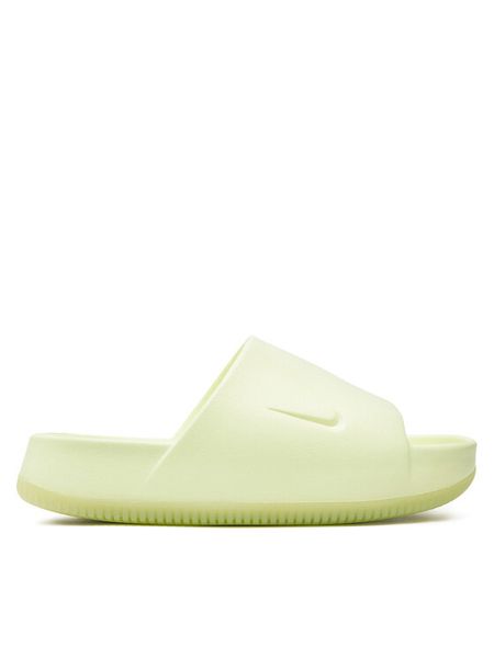 Nike Klapki Calm Slide DX4816 702 Zielony. Zielone klapki Nike, bez wzorów, z syntetyku, bez obcasa. Za 239,99 zł.