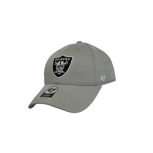 Czapka z daszkiem 47 Brand 47 brand LAS VEGAS RAIDERS F-GWMVP23GWS-GY. Szare czapki 47 Brand, bez wzorów, z bawełny, sportowe. Za 119,00 zł.