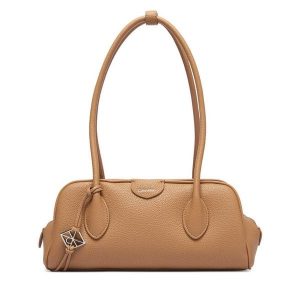 Torebka Calvin Klein. Brązowe torebki klasyczne Calvin Klein, bez wzorów, bez dodatków. Za 649,99 zł.