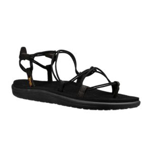 Sandały turystyczne damskie Voya Infinity. Czarne buty trekkingowe Teva, bez zapięcia. Za 155,99 zł.