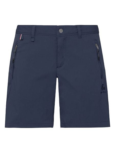 Odlo Szorty funkcyjne "Wedgemount" w kolorze granatowym rozmiar: 44. Niebieskie spodenki sportowe ODLO, bez wzorów, outdoorowe. Za 174,43 zł.