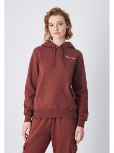 Champion Bluza w kolorze brązowym rozmiar: M. Brązowe bluzy Champion, m, bez wzorów, z kapturem. Za 87,81 zł.