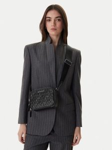 MICHAEL Michael Kors Torebka 33R6SHDC3L Czarny. Czarne torebki klasyczne MICHAEL Michael Kors, bez wzorów, ze skóry, bez dodatków. Za 672,99 zł.