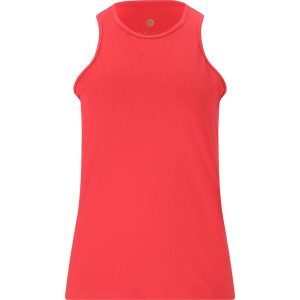 Damski tank top Athlecia Almi. Brązowe topy ENDURANCE, bez wzorów, sportowe, bez kołnierzyka, bez ramiączek. Za 140,00 zł.