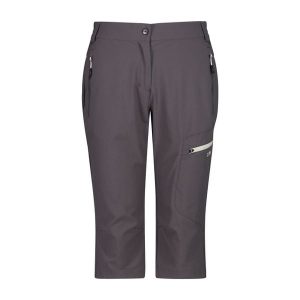 Spodenki damskie turystyczne CMP 3. Szare szorty CMP, bez wzorów, sportowe. Za 304,50 zł.