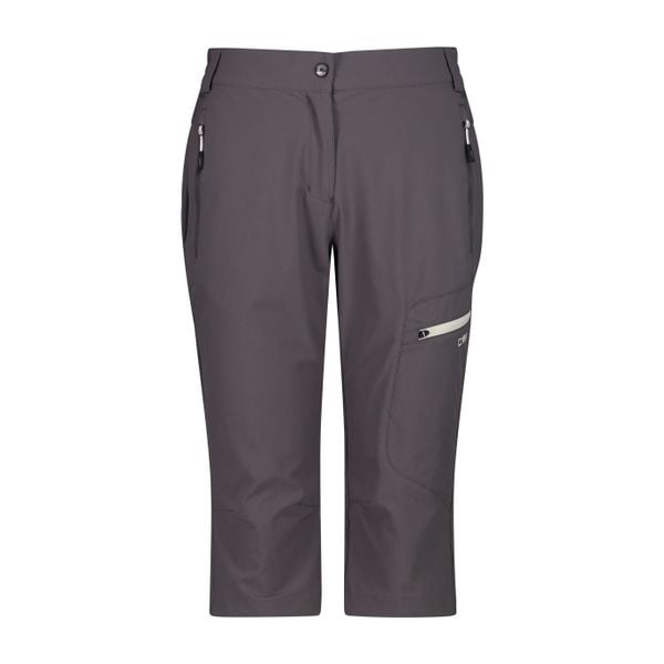 Spodenki damskie turystyczne CMP 3. Szare szorty CMP, bez wzorów, sportowe. Za 304,50 zł.