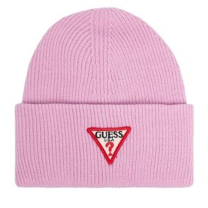 Czapka Guess. Czerwone czapki Guess, z aplikacjami. Za 149,99 zł.