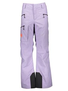 Helly Hansen Spodnie narciarskie "Powderqueen" w kolorze fioletowym rozmiar: L. Różowe spodnie dresowe Helly Hansen, l, bez wzorów, z materiału. Za 430,46 zł.
