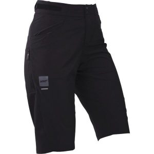 Spodenki rowerowe damskie Leatt MTB Trail 3.0 Liner. Czarne szorty LEATT, bez wzorów. Za 479,99 zł.