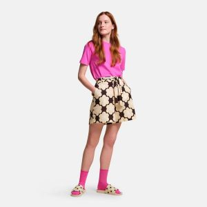 Spodenki damskie Orla Kiely Summer II. Czarne szorty Regatta, bez wzorów, z bawełny, eleganckie. Za 107,45 zł.