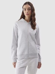 4F Bluza w kolorze szarym rozmiar: XXL. Szare bluzy 4f, xxl, bez wzorów, bez kaptura. Za 87,81 zł.