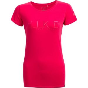 T-shirt damski TSD615 - ciemny róż - Outhorn. T-shirty marki Outhorn. W wyprzedaży za 29,99 zł.