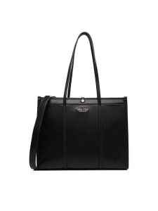 Nine West Torebka EO-Dalia-LDA8452 Czarny. Czarne shopper bag Nine West, bez wzorów, z materiału, bez dodatków. Za 349,99 zł.