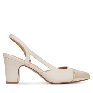 Czółenka Clara Barson. Brązowe czółenka Clara Barson, bez wzorów, bez obcasa, bez zapięcia. Za 119,99 zł.