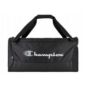 Torba sportowa CHAMPION. Czarne torby podróżne i sportowe Champion, bez wzorów. Za 129,90 zł.